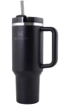 Thermobecher Stanley Cup Quencher Schwarz (ca. 1,18l)