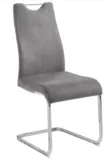 time your style SCHWINGSTUHL Mikrofaser Grau & Chromfarben für 43,85 € inkl. Versand (statt 75 €)