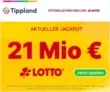 Tippland Neukunden: 3 Felder Lotto 6aus49 für 1 € (statt 4,60 €) | aktuell 21 Mio. im Jackpot