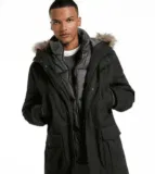 Tom Tailor Denim Parka, Kunstfellbesatz in 2 Farben je 52,49 € inkl. Versand (statt 110,00 €)