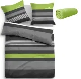 Tom Tailor Home Bettwäsche Carl (Gr. 135X200 oder 155X220 cm 3 teilig, mit GRATIS-Zugabe: Spannbettlaken) ab 9,42 € inkl. Versand (OTTO UP Plus) (statt 36,42 €)