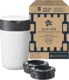 Tommee Tippee Twist and Click Advanced Windeleimer mit 2 Nachfüllkassetten
