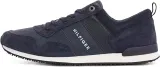 Tommy Hilfiger Runner Iconic Leather Suede Mix Herren Sneaker FM0FM00924 (Gr. 40 bis 48)
