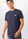 Tommy Jeans Badge Herren T-Shirt (Gr. XS und S) für 15,96 € inkl. Versand