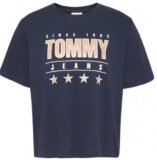 Tommy Jeans Damen T-Shirt TJW Slim Metallic (Gr. XS bis L) für 13,73 € inkl. Versand