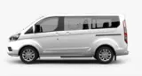 Ford Tourneo Custom 320 L1H1 mit 130 PS ab 250,50 €/ Monat + 1.178,10 € einmalig – LF: 0,45 (Privatleasing)