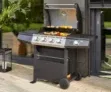 TrendLine Gasgrill Cordoba 410 mit 4 Edelstahlbrenner je 2,93 kW, 1 Seitenbrenner 3,5 kW für 299,00 € inkl. Versand