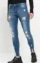 BonPrix: Super Skinny-Jeans verkürzt mit Destroy für 17,94€ inkl. Versand (statt 28€)