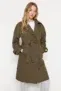 Trendyol Collection Basic Trenchcoat in Khaki (Gr. 34 bis 42) + Füllartikel für 15,33 € inkl. Versand