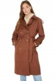 Trendyol Collection Trenchcoat Braun (Gr. 32 bis 42) für 17,79 € inkl. Versand