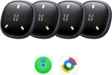 UGREEN FineTrack Mini Duo 2 Tracker kompatibel mit iOS & Android 4er Pack