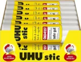 UHU Stic 12er Pack (12 x 21 g) für 2,14 € + 7,50 € Versand