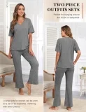 UMIPUBO Zweiteiler Damen Loungewear Set (7 Farben, Gr. S bis XXL)