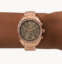 Fossil Chronograph Vale Edelstahl roségoldfarben BQ3659 für 41,47 inkl. Versand (statt 82,38 €)