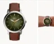 Fossil The Minimalist 3-Zeiger-Werk Eco-Leder braun für 41,30 € inkl. Versand statt 101,00 €