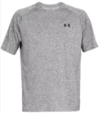 Under Armour UA Tech T-Shirt (Größe S, Grau & Rot) für 8,39 € inkl. Versand (statt 23,33 €)