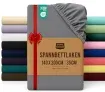 Utopia Bedding – Spannbettlaken 140x200cm – Grau für 7,95 € inkl. Prime Versand (statt 12,00 €)