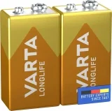 VARTA Batterien 9V Blockbatterie 2 Stück