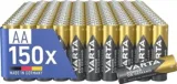 VARTA Batterien AA 150 Stück für 37,61 € inkl. Prime-Versand