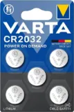 VARTA Batterien Knopfzellen CR2032 5 Stück ab 2,80 € inkl. Prime-Versand