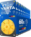 Varta Hörgerätebatterien Typ 10 Gelb 60 Stück Ab 13,77 € Inkl. Prime-Versand