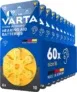 VARTA Hörgerätebatterien Typ 10 gelb 60 Stück ab 13,77 € inkl. Prime-Versand
