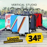 VERTICAL STUDIO Länder Handgepäck (10 Styles) für 38,95 € inkl. Versand