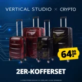 VERTICAL STUDIO x CRYPTO 2er-Kofferset (2 Farben,20″ 28″) für 57,84 € inkl. Versand