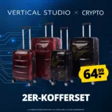 VERTICAL STUDIO x CRYPTO 2er-Kofferset (2 Farben,20″ 28″) für 57,84 € inkl. Versand