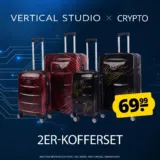 VERTICAL STUDIO x CRYPTO 2er-Kofferset (2 Farben,20″ 28″) ab 64,99 € inkl. Versand