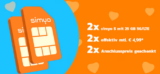 Simyo Valentinstags-Deal ❤️📱 25 GB 5G für nur 5,99€ pro Monat! [4,99€ eff. bei 2 Verträgen]