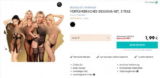 EIS DE: Verführerisches Dessous-Set (5 Teile) + 6 Gratisartikel für 1,99 € (MBW 29,95 €) 🍦