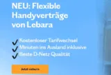 Lebara: Flexible Handyverträge mit inkl. Minuten ins Ausland z.B 17GB LTE Flatrate + 1000 Auslandminuten in 50 Länder ab 29,99 € mtl.