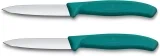 Victorinox Swiss Classic Schäl- und Gemüsemesser-Set (8 cm Grün 2-teilig)