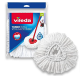 3 Stück Vileda Turbo Easy Wring & Clean Classic Ersatzmoppkopf