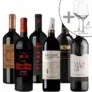 Vinolisa: Vino Rosso Classico Paket: 6 Flaschen Primitivo und Sangiovese + 2 hochwertigen Weingläsern + 0.75L Choose Mojito gratis