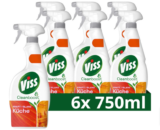 Viss Kraft + Glanz Reiniger Spray Küche Putzmittel 6 x 750 ml ab 12,19 € inkl. Prime-Versand (statt 16,74 €)