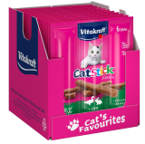 Vitakraft Cat Stick Classic Ente und Kaninchen (10x 6 Stück) ab 6,12 € inkl. Prime-Versand (statt 8,90 €)