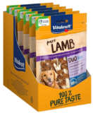 Vitakraft Fleischsnacks Lamb Duo, Fischstreifen umwickelt mit Lammfleisch (8x 80g) für 9,35 € inkl. Prime Versand (statt 18,32 €)
