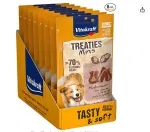 Vitakraft Hundesnack Treaties Minis Leberwurst, 8x 48g