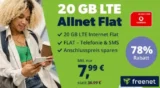 Vodafone 20 GB mit 50 Mbit/s + VoLTE, WLAN Call, Allnet- & SMS-Flat & eSIM für 7,99€ mtl – Vertragsbeginn bis zum 30.06.2024