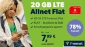 Vodafone 20 GB mit 50 Mbit/s + VoLTE, WLAN Call, Allnet- & SMS-Flat & eSIM für 7,99€ mtl – Vertragsbeginn bis zum 30.06.2024