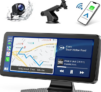 Volam Tragbares Autoradio mit Wireless Apple Carplay & Android 6.86 Zoll IPS Touchscreen für 43,25€ inkl. Versand (statt 60€)