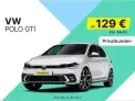 Volkswagen Polo GTI 2.0 TSI mit 207 PS für 129,00 € / Monat + 1.390,00 € einmalig – LF 0,36 (Privat- und Gewerbekunden)