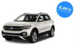 Volkswagen T-Cross 1.0 TSI OPF mit 110 PS ab 169,00 € brutto / Monat + 825,00 € einmalig – LF 0,57 (Privat- & Gewerbeleasing)