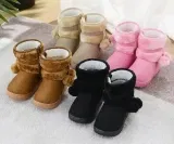 Kinder Wärme Gefütterte Schneestiefel Mädchen Winterschuhe (4 Farben, Gr. 19 bis 34) für 9,99 € inkl. Prime-Versand (statt 23,99 €)