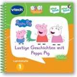 Vtech 80-480404 MagiBook Lernstufe 1 Lustige Geschichten mit Peppa Pig Lernbuch – für 8,99 € inkl. Prime-Versand (statt 12,94 €)