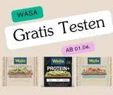 Wasa Selection gratis testen ab 01.04.2026