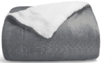 WAVVE Kuscheldecke Flauschig Decke Grau – Warme Sherpa Decke 150×200 cm für 11,99 € inkl. Prime-Versand (statt 19,99 €)