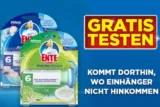 Gratis testen: WC-Ente Frische Siegel – 100 % Cashback ab 15.07.